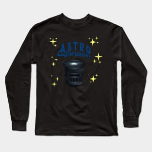 Astrophotography Camera Lens Long Sleeve T-Shirt